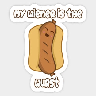 Wurst Wiener Sticker